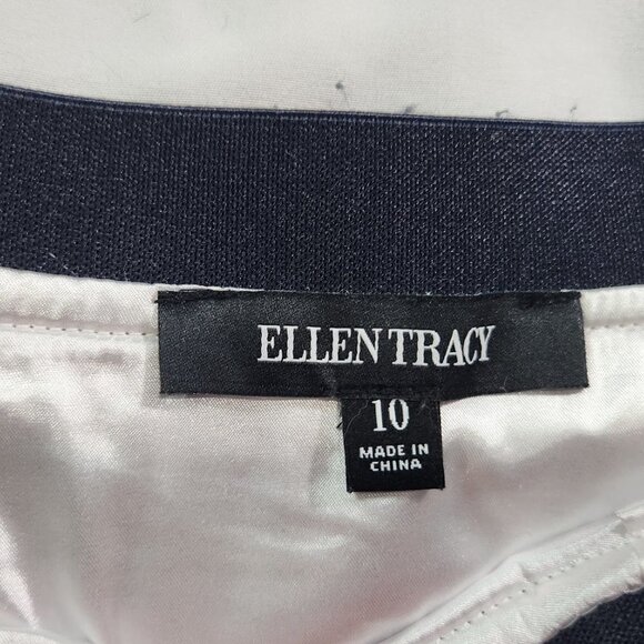 Ellen Tracy Purple Abstract Skirt - Picture 3 of 7